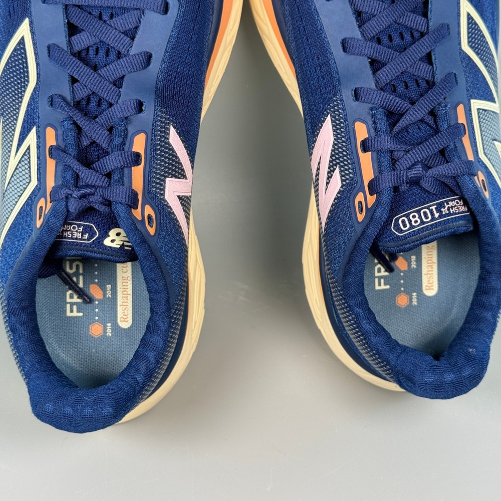 New Balance Fresh Foam X 1080v14 Womens 7 B Running Shoes Blue Trainers Sneakers - Picture 8 of 16